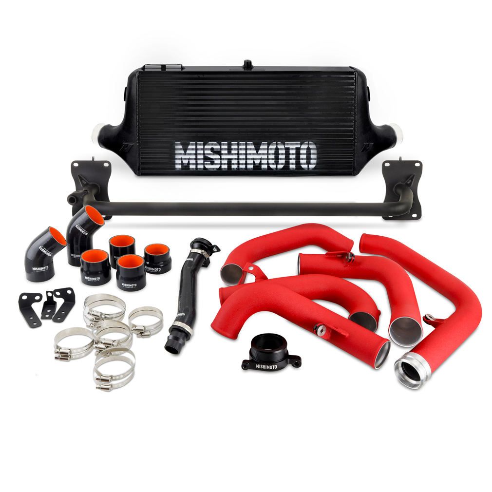Mishimoto — Mishimoto 2022+ WRX Front Mount Intercooler Kit BK Core WRD Pipes
Intercooler Kit - view 10
